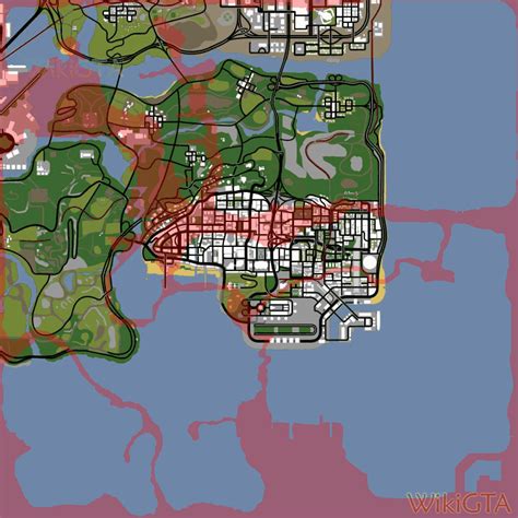 Gta San Andreas Weapons Locations Map