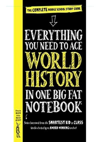 Pdf Everything You Need To Ace World History In One Big Fat Notebook
