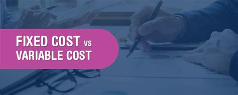 Fixed Cost Vs Variable Cost Definition Differences And Examples