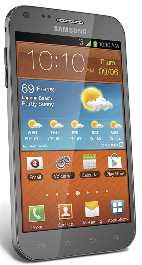 Samsung Galaxy S Ii 4g Prepaid Android Phone Titanium
