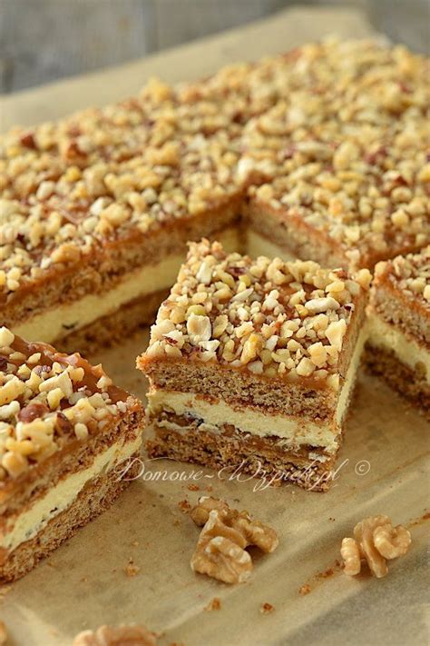 Ciasto Snickers Na Herbatnikach Z Masą Krówkową - Ciasto krówka - przepis | Rezept | Honigkuchen, Kuchen und torten