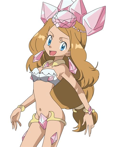 Lineart Serenas Diancie Cosplay Version 1 By