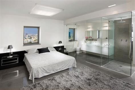 The Trend Of Open Concept Bathrooms In Master Bedrooms Luxury And