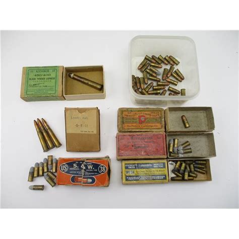 Assorted Collectible Ammo Lot Switzers Auction And Appraisal Service