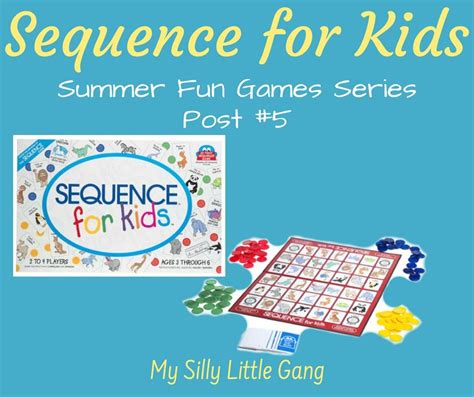 Sequence For Kids ~ Summer Fun Games Series 5 Summer Fun For Kids