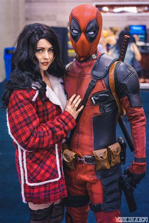 Deadpool And Vanessa Photo By Yorkinabox Deadpool Halloween Costume