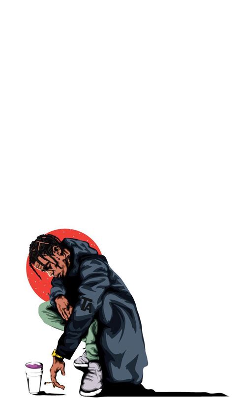 Travis Scott Anime Wallpapers Wallpaper Cave