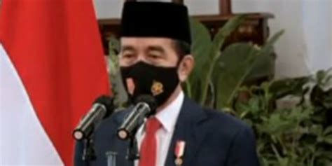 Jokowi Pimpin Upacara Peringatan Hut Tni Ke 75 Secara Virtual