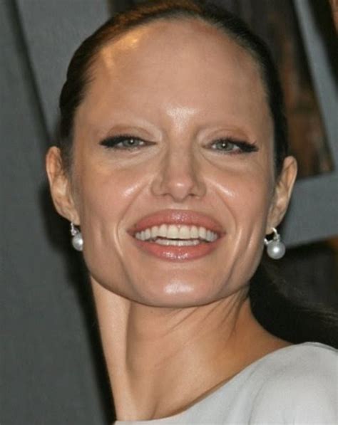 Angelina Jolie No Makeup Cute Celeb Wallpaper