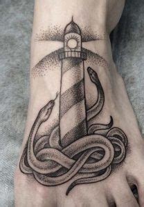 Lighthouse Tattoos: Meanings, Tattoo Designs & Ideas