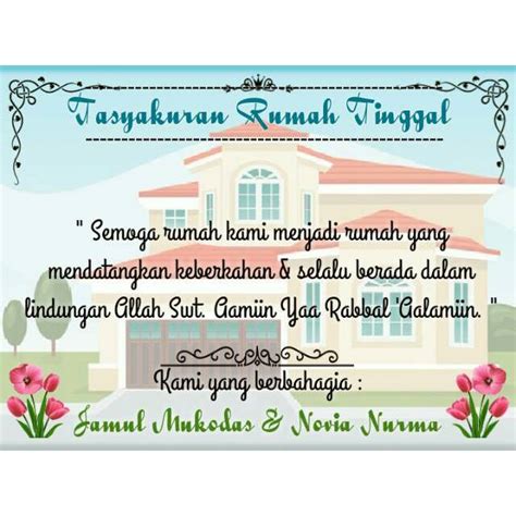 Savesave undangan tasyakuran rumah for later. 35+ Trend Terbaru Ucapan Syukuran Rumah Baru Pada Nasi Box ...