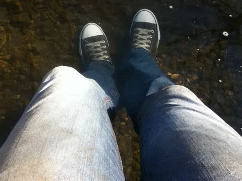 Wet Jeans And Converse Paige Atwell Flickr