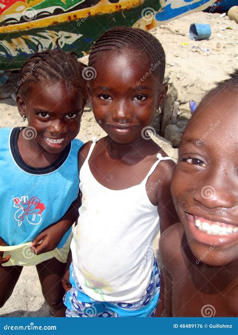 African Children Editorial Photo Image Of Children Dakar 48489176