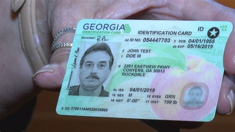 Updated Georgia Drivers License Designmiles Garrett Wgxa