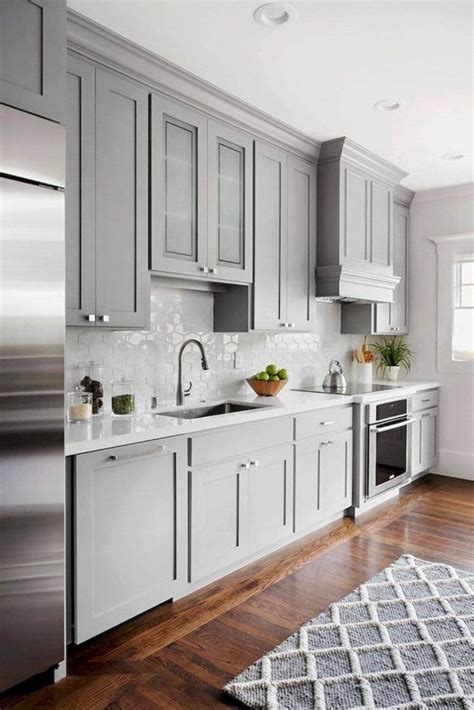25 Gray Kitchen Cabinets Ideas With Beautiful Designs For Your Kitchen