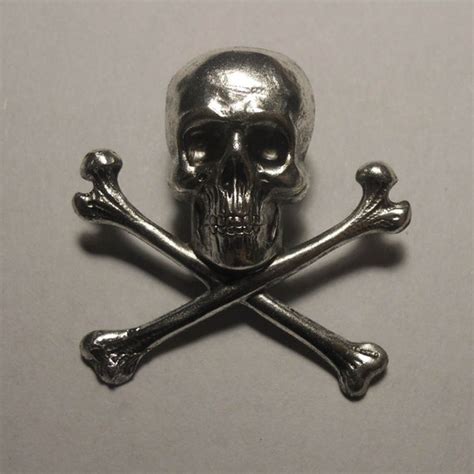 Skull Cross Bones Lapel Pin By Jackiehatesyou On Etsy