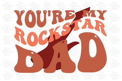 Youre My Rockstar Dadfather Svg Graphic By Svgdesignsstore07