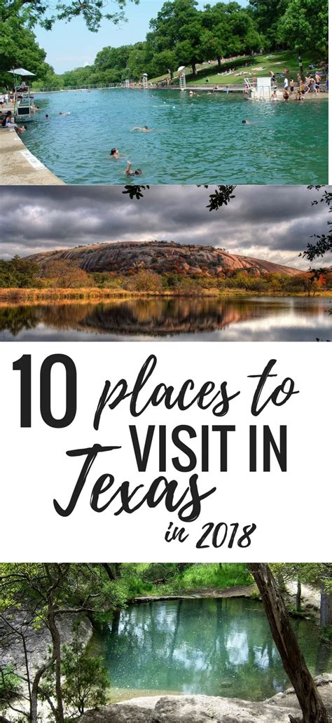 10 Places To Visit In Texas In 2018