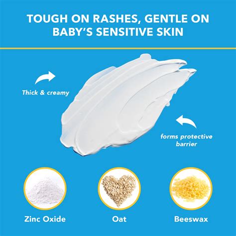 Buy Triple Paste Diaper Rash Cream For Baby 3 Oz Tube Zinc Oxide