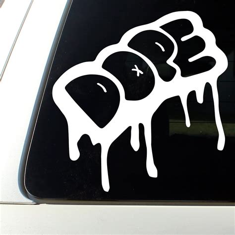 Dope Dripping Sticker Decal Automotive