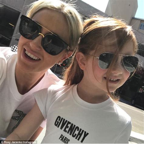 Roxy Jacenkos Daughter Pixie Wears Designer Sunglasses Daily Mail Online