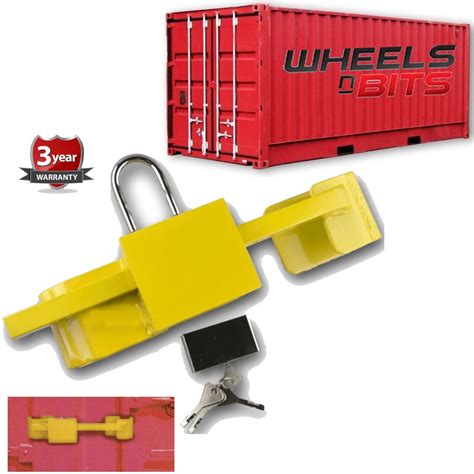 Hardened Steel Shipping Container Storage Security Lock Adjustable Door