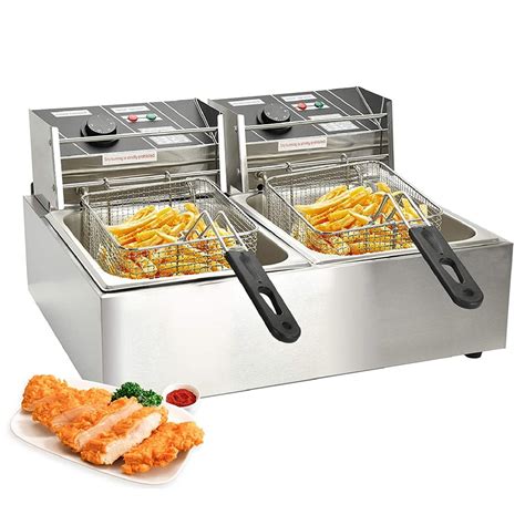 Deep Fryer W Basket Stainless Steel Deep Fryer For Home Use Segmart