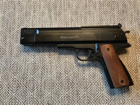 Beeman P1 Magnum Pellet Air Gun Pistol 177 Weihrauch Made In Germany