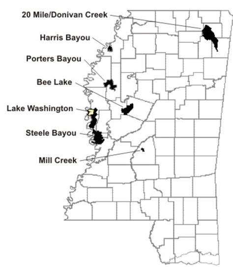 Mississippi Watershed Restoration And Protection Studies Us