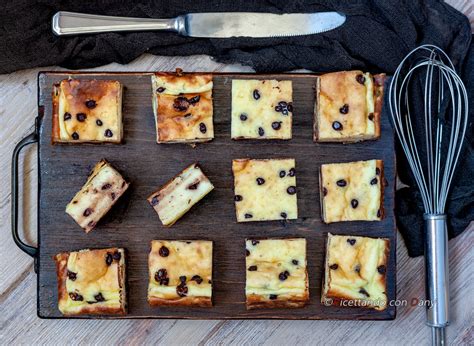 quadrotti di ricotta con gocce di cioccolato ricetta senza glutine