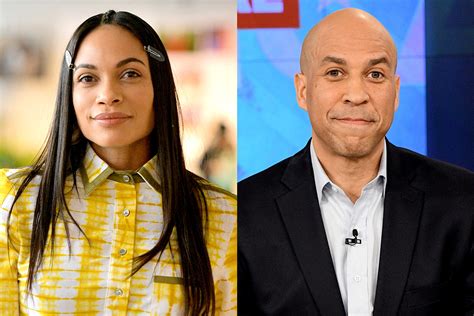 Rosario Dawson And Cory Booker The Hollywood Gossip