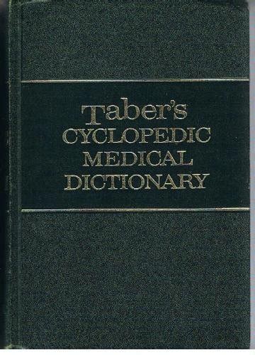 Tabers Cyclopedic Medical Dictionary Taber 9780803683020