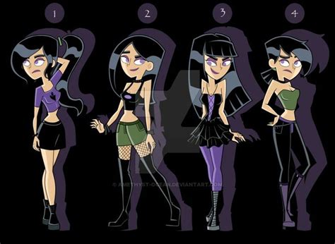 Sam Manson From Danny Phantom Girl Cartoon Characters Danny