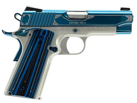 Lot Rare Kimber Special Edition Sapphire Ultra Ii 9mm Semi Auto Pistol