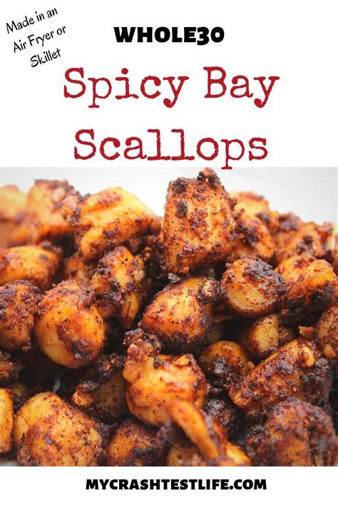 Sodium the scallops at the store were small and pricey so we substituted shrimp instead. Spicy Bay Scallops (Whole30, Low Carb) | Recipe (With ...