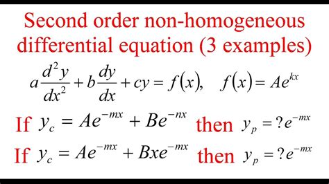 Solution Of A Third Order Homogeneous Differential Equation With 751