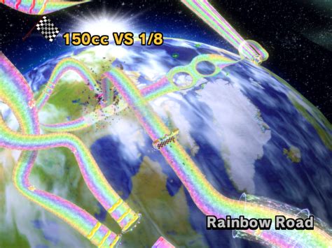 Rainbow Road Wii Mario Kart Racing Wiki Fandom