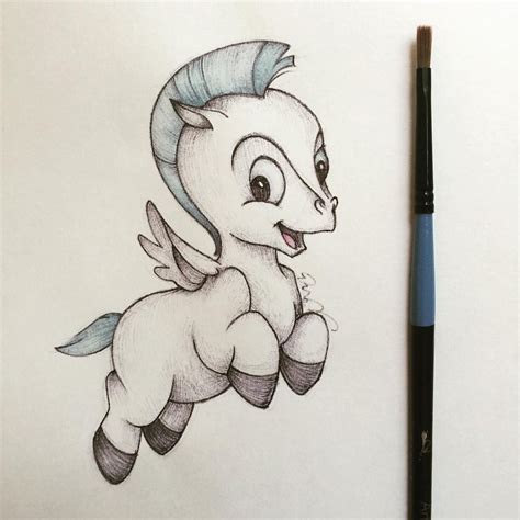 Pegasus As A Kid Drawing By Pipermiru Instagram Hercules