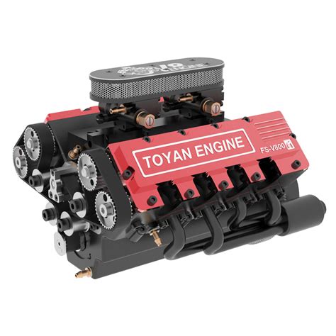 Toyan V8 Engine Model Kit That Works Enginediy Fs V800 Nitro Engine