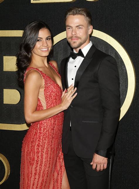 Pictured Hayley Erbert And Derek Hough Celebrities At The 2018 Emmys