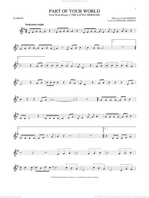 Easy Clarinet Sheet Music For Beginners Clarinet Sheet Music Easy