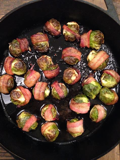 Bacon Wrapped Brussels Sprouts The Mom 100 The Mom 100