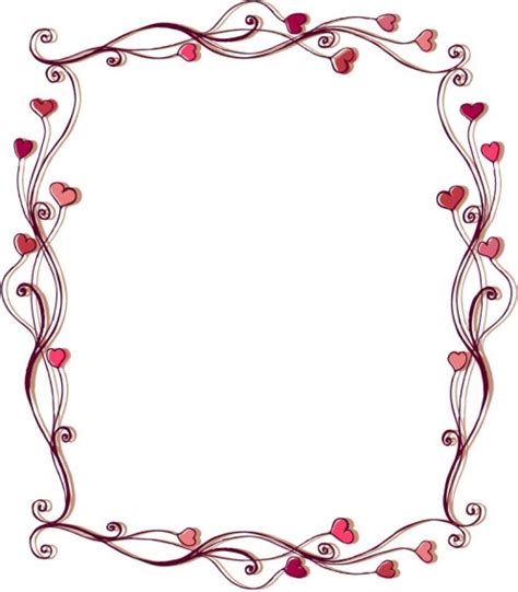 elegant heart border designs free vector download 16 030 free vector for commercial use