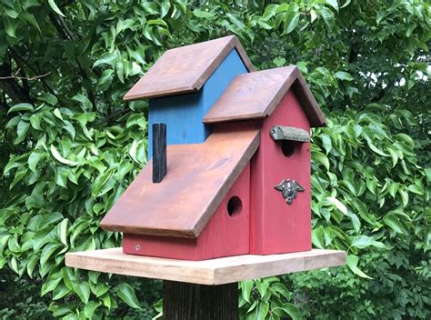 How To Build A Multi Unit Birdhouse Simple Diy Birdhouse Plans