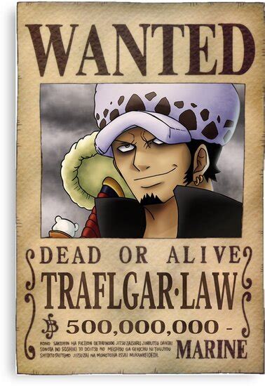 We did not find results for: "-ONE PIECE- Trafalgar Law Wanted" Canvas Print by ...