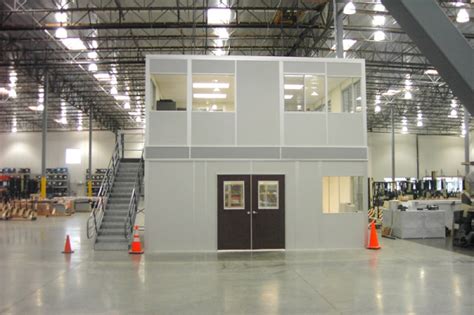 Interior Modular Office Structures For Industrial Facilities