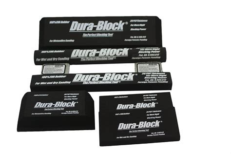 Dura Block 6 Piece Sanding Block Kit Af44a