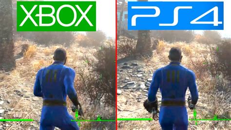 Fallout 4 Ps4 Vs Xbox One Graphics Comparison Fallout