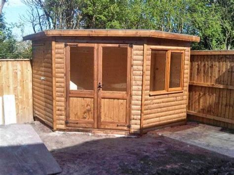 Garden storage bike shed small sheds decking fencing and timber buildings unused garden tool back glamorous shed unused garden tool back glamorous shed garden tool shed. Corner Summerhouse with Side Storage Made By West Lancs ...