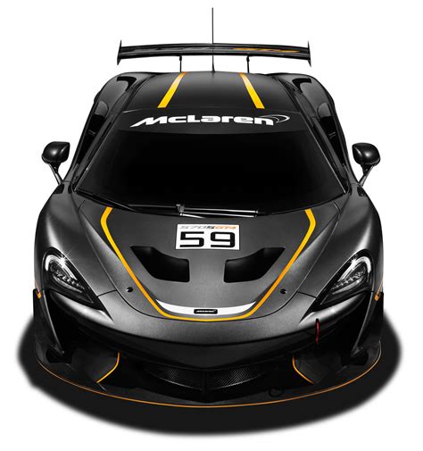 Download Black Mclaren 570s Gt4 Race Car Png Image For Free